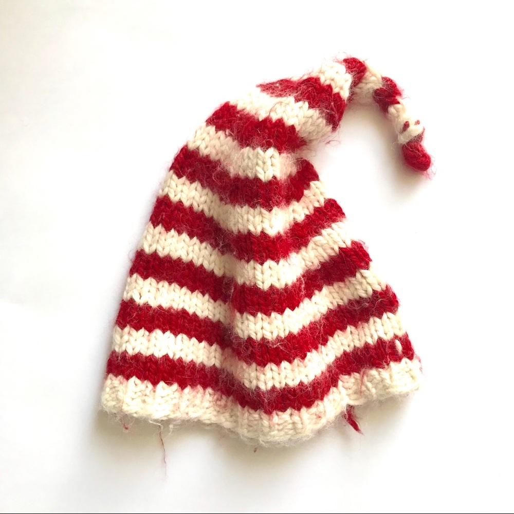 Hand-knit {etsy} Toddler elf hat, 18mo-2Y